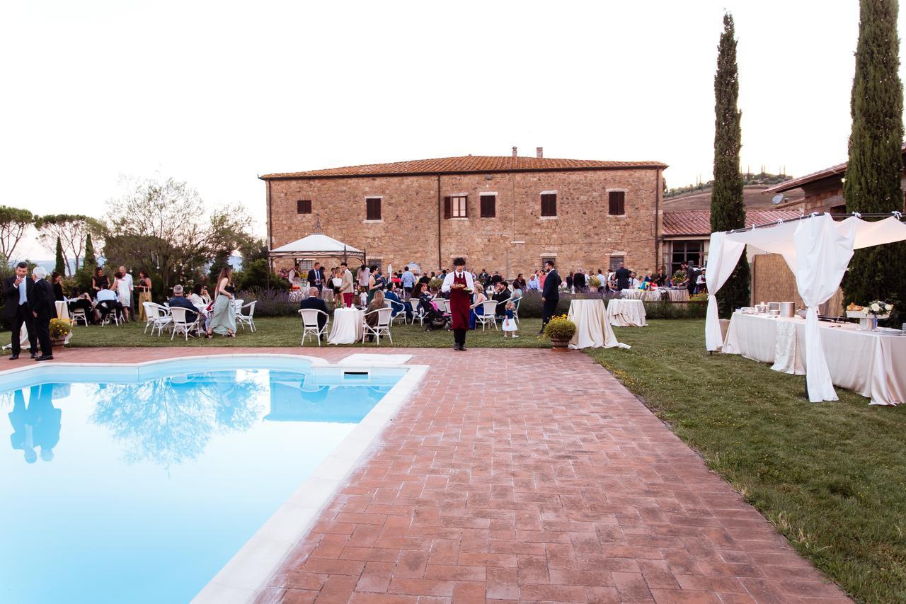 Le Checche Villa Pienza Exterior foto